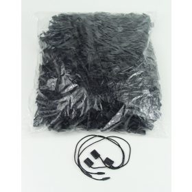 190mm CDC Kézi Fonalkörszál, Címkéző Zsinór FEKETE