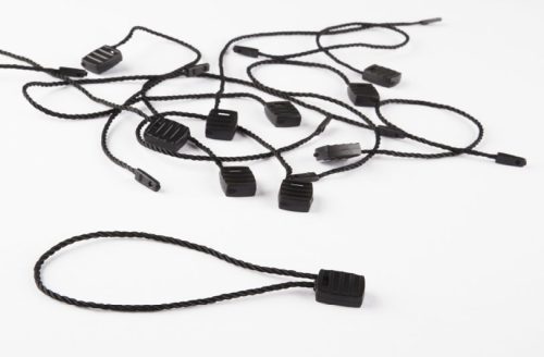 190mm CDC Kézi Fonalkörszál, Címkéző Zsinór FEKETE