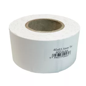 Polccímke 63,5x40 mm Hőpapír Kartoncímke 