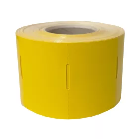   Polccímke 40x55mm Hőpapír Prémium Kartoncímke SÁRGA 600db/tek.