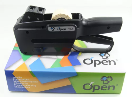 OPEN S14 kétsoros árazógép + 1 Festékhenger