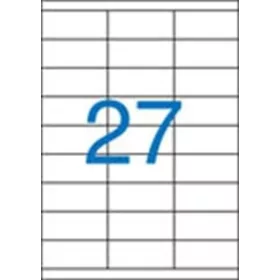   Victoria A4 Etikett, univerzális, 70x30 mm, 2700 etikett/csomag (LCV11387)