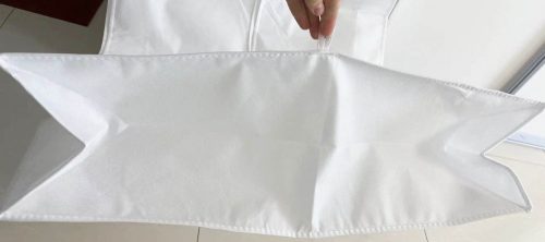 Hófehér Menyasszonyi Ruhazsák 180x70cm