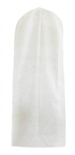 Hófehér Menyasszonyi Ruhazsák 180x70cm