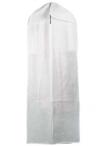 Hófehér Menyasszonyi Ruhazsák 180x70cm