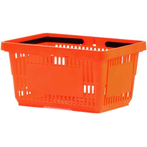 22L Bevásárló Kosár 2 füles NARANCS