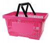 22L Bevásárló Kosár 2 füles PINK