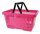 22L Bevásárló Kosár 2 füles PINK