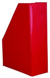 Iratpapucs, PVC, 95 mm, VICTORIA, piros