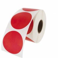 Színes Tekercses Körcímkék