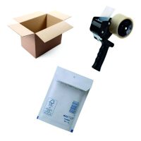 Légpárnás Tasak, Karton Doboz, Ragasztószalag