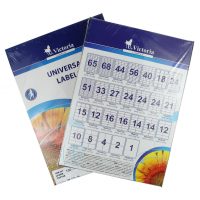 Victoria A4 Íves Etikett Címke