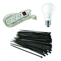 Kábelkötegelő, Led Égő, Hosszabbító